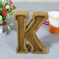 thumbnail image 1 of Handmade Eco-Friendly Wall DÃ©cor "K" Alphabet Letter Block MH6223, 1 of 5