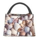 thumbnail image 1 of Fotbe Sea Shells Bolsa Térmica Portátil con Estampado, Bolsa de Entrega de Alimentos Aislada, Bolsa Reutilizable de Gran Capacidad para Comidas y Supermercado, 1 of 6