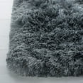thumbnail image 5 of SAFAVIEH Ocean Amyas Solid Shag Area Rug, Slate, 5' x 8', 5 of 12