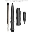 thumbnail image 1 of Pluma de Defensa Portátil, Pluma de Escritura de Táctica de Supervivencia de Acero de Tungsteno con Pluma Cónica para la Caza Senderismo Camping Autodefensa Herramienta(Negro) Khall AF03958-01, 1 of 3
