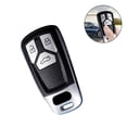 thumbnail image 2 of 1 Uds. Funda protectora para llave de coche para Audi Key Case patrón de fibra de carbono Compatible con Audi A4L A5 Q7 Q5L llave de coche Xemadio 221785-2, 2 of 9