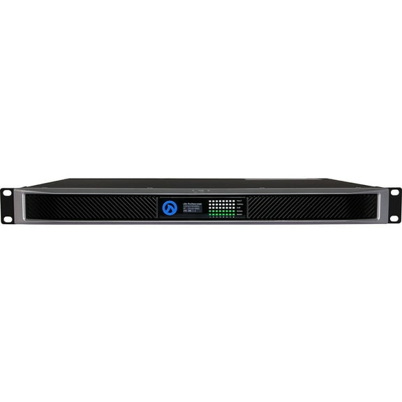 LEA Professional CONNECT 168D 19" 8-Channel Amplifier with Dante Inputs, 160W per Channel