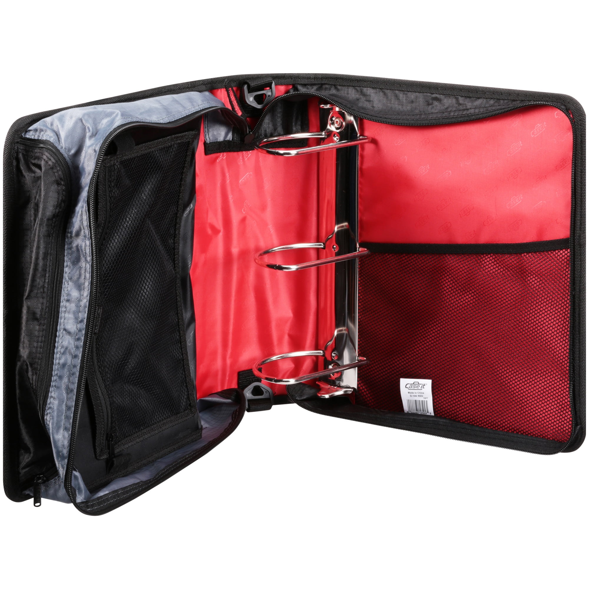 Album 4 Tasche con Zip - Pro Binder - Red