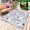 White Dark Blue, variant on Blue Tropical Plants Outdoor Rug for Patio/Deck/Porch, Non-Slip Large Area Rug 5 x 7 Ft, Summer Coastal Beach Palm Tree Plaid Indoor Outdoor Rugs Washable Area Rugs, Camping Rug Carpet Runner