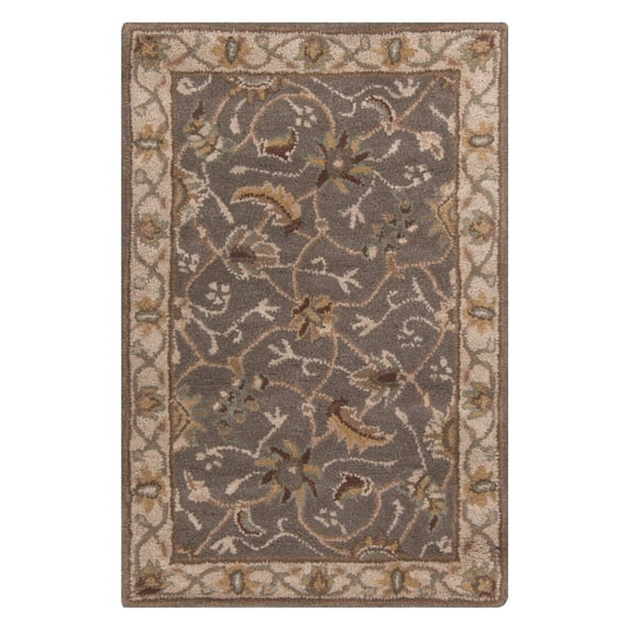 Surya CAE-1093 Caesar Classic Traditional Rectangle Moss 4' x 6' Area Rug
