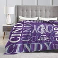 thumbnail image 6 of Custom Blanket Personalized Blankets and Throws Customized Blanket with Name for Baby Kids Adult Gifts for Christmas Birthday Valentines Day, 6 of 6