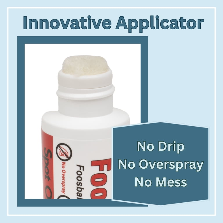 Spot On FoosJuice 100 Silicone Foosball Rod Lubricant with Dauber Top  Applicator The Clean and Easy to Use Lube