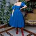 Big Spring Sale, Women Dress Sexy One Line Shoulder Mop Sequined