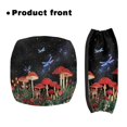 thumbnail image 2 of HELLHERO Dragonfly and Mushrooms Back Cover Backrest Covers Non-Slip Fit for Seniors Adult Breathable Stain Proof for Waterproof for Elderly Adults, 2 of 7