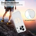 thumbnail image 6 of for iPhone Xs Max Case Clear, Not Yellowing Phone Case with Slim Cover & Shockproof Bumper Phone Case for iPhone Xs Max (6.5 inch), White Bow, 6 of 7