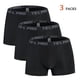 thumbnail image 3 of Paquete de 3 calzoncillos bóxer transpirables para hombre, ropa interior deportiva, compresión para hombre, 3 of 7