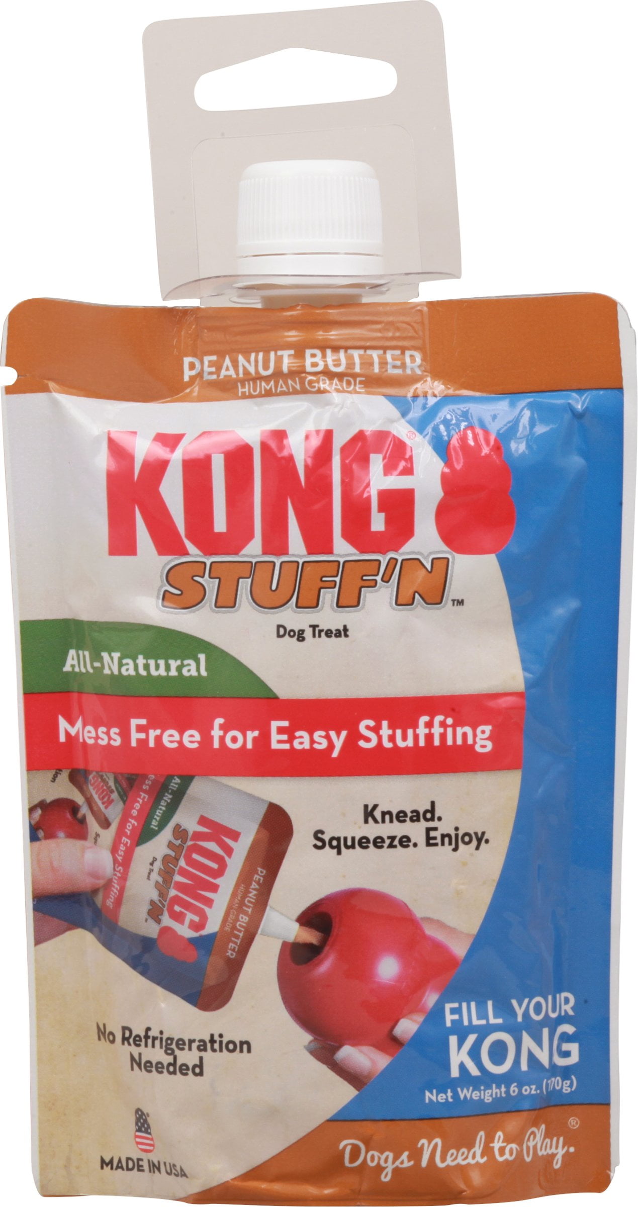KONG Stuff'N Real Peanut Butter Dog Treat Tube - Salisbury, MD - Farmers &  Planters Too