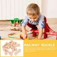 thumbnail image 2 of 10 piezas de hebilla de soporte de vía de tren de simulación, modelo de vía de tren, hebilla de vía de tren para niños, 2 of 2