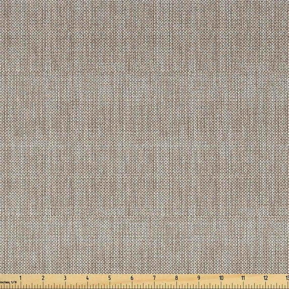 Faux Suede Fabric by the Yard Digitally Printed Home Texture, Durable and Washable Fabric for DIY Projects Indoor Outdoor Upholstery Decorative, 3 Yard, Camel, by Ambesonne