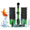 thumbnail image 4 of Filtros bio-Esponja ron la bomba filtración oxtración absorbe doble cabeza suciedad Elimina los olores suministros pescado Aqua, 4 of 8