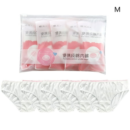 

Disposable Panties for M/L/X/XL/2XL/3XL Set of 5 for Health Care Portable Underw