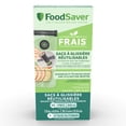 thumbnail image 3 of (4 pack) FoodSaver Reusable Quart Vacuum Zipper Bags, 10 Count BPA-Free Storage Bags for Food, Sous Vide, and Meal Prep, Compatible with Handheld Sealers, 3 of 9