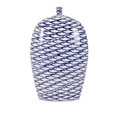 thumbnail image 1 of IMAX Corporation Pêcheur Grand Vase en Bleu, 1 of 6