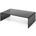 thumbnail image 1 of Patiojoy Tempered Glass Coffee Table Accent Cocktail Side Table Living Room Furniture, 1 of 7