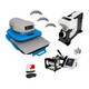thumbnail image 1 of Kit Combo 6 en 1 Plancha Automática 38x38 Ev Technologies de Sublimación DTF, 1 of 8