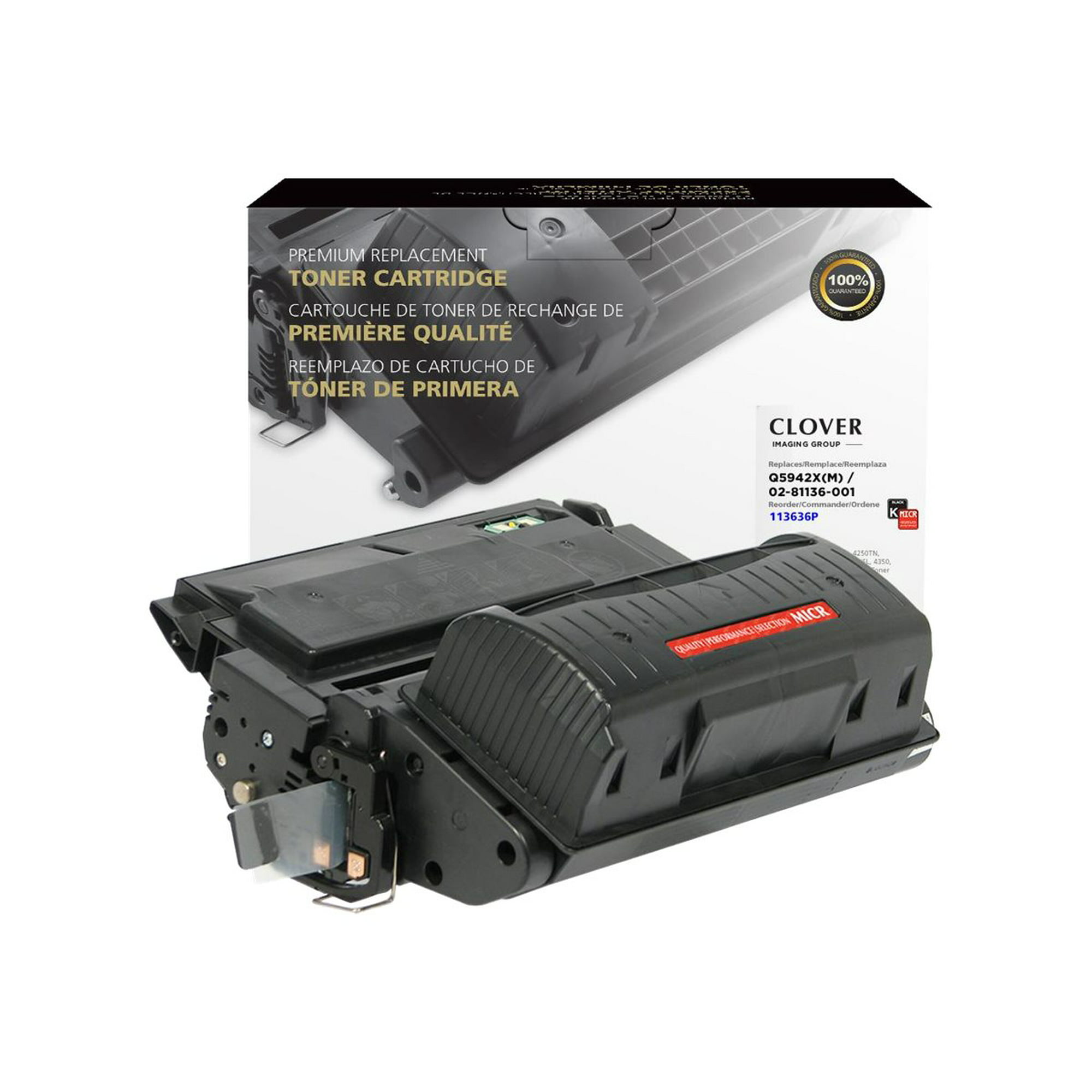 CIG Premium Replacement - Yield black - compatible - remanufactured - MICR toner cartridge - for HP LaserJet 4250, 4350 | Walmart Canada