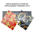 thumbnail image 6 of 8 Pieces of Variety Magic Board Stress Relief Toys, 8 Panels 3 Rings Magic Folding Puzzle Cube Twisty, 6 of 6
