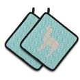 thumbnail image 1 of Carolines Treasures BB8093PTHD Porte-Pot à Carreaux Bleu Alpaga, 1 of 3