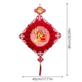 thumbnail image 2 of New Year Decoration Set - Spring Festival Chinese Knot Decoration for Home, Car, Tree, 2 of 5