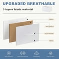 thumbnail image 5 of 2-Pack Nightstand Set - Small Dresser with 2 Fabric Drawers, Bedroom Side End Table & Kids Bedside Storage Furniture for Closet, Entryway & College Dorm, 5 of 8