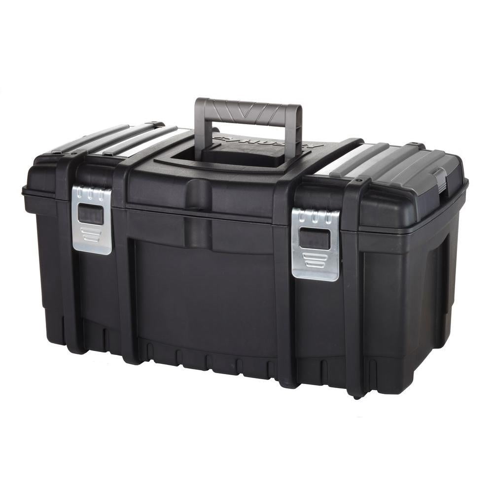 Husky 22 in. Tool Box with New Metal Latches - Walmart.com - Walmart.com