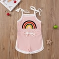 thumbnail image 2 of THJRPQJFD Baby Girl Bodysuits Rainbow Tank Baby Onesies 3-6 Months Top Short Jumpsuit Set, Guangzhou Style Summer Clothing Trendy Clothes for Teen Girls, 2 of 6