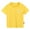 Yellow, variant on LYMAYTER Kids Baby Short Sleeve T-Shirt for Boys Summer 100% Organic Cotton Tee Shirt Toddler Casual Crew Neck Tees Shirts,Size 1-10T