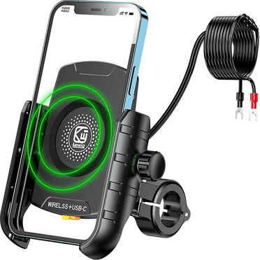 Durable Waterproof Motorcycle Phone Holder for Cell Phones & Electronics