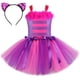 thumbnail image 2 of Cheshire Gato Tutú Vestido Niñas Halloween Carnaval Fiesta Ropa Wonderland Alice Cat Disfraz Niños Fantasía Cuento De Hadas Princesa, 2 of 4
