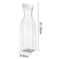 thumbnail image 5 of Sunjoy Tech 1 5L Square Water Carafe Top Lid Juice Containers Clear Pitcher Leakproof Iced Tea Juice Water Jug for Home Bar Kitchen Restaurant, 5 of 7
