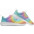 thumbnail image 2 of Coolcustomize Colorful Tie Dye Shoes for Women/Men Non Slip Walking Shoes Comfortable Lightweight Casual Athletic Sneaker, 2 of 6