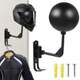thumbnail image 7 of SPRING Motorcycle Helmet Holder Wall Mount Helmet Rack, 7 of 7