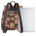 thumbnail image 3 of Easygdp Beautiful Fox Mochila de Cuero para Mujeres, Bolso de Hombro, Bolsos de Mano de Moda para Trabajo y Viajes, 3 of 4