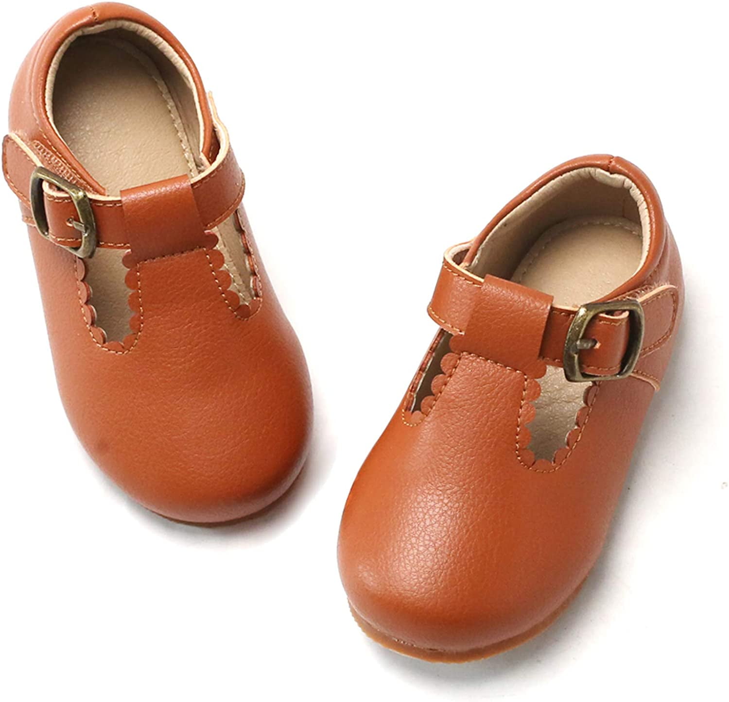 Toddler Little Girl Mary Jane Dress Shoes Ballet Flats for Easter