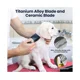thumbnail image 4 of Pro Silent Pet Hair Grooming Clipper Clipper Shaver Dog Electric Shaver Set Reino Unido, 4 of 5