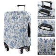 thumbnail image 5 of Pioneer Flower Floral Print Pattern Luggage Cover Fashion Suitcase Cover Baggage Covers Fit 25-28 Inch Luggage (Go Travel), 5 of 5