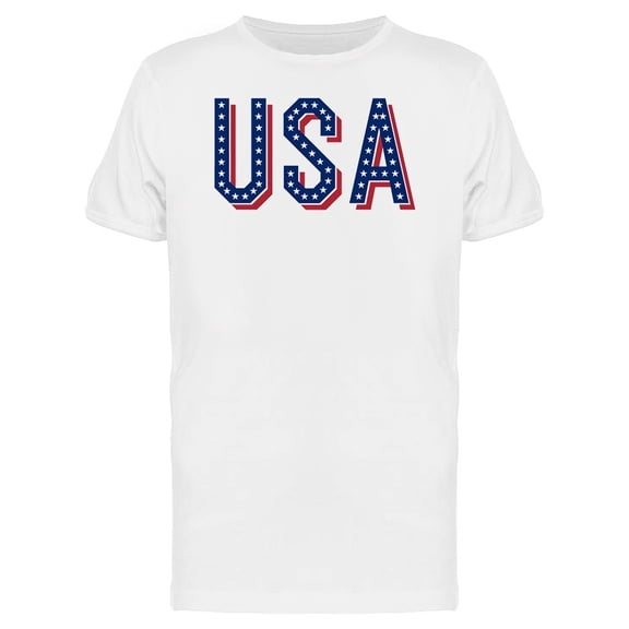 Starred Usa Tee Men's -Image by Shutterstock