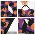 thumbnail image 6 of Purple Halloween Black Cats and Pumpkins Toddler Nap Mats for Kids Preschool,50"x20" Sleeping Mat Bag or Kids,Toddler Sleeping Bag,Toddler Nap Mat or Daycare, 6 of 6