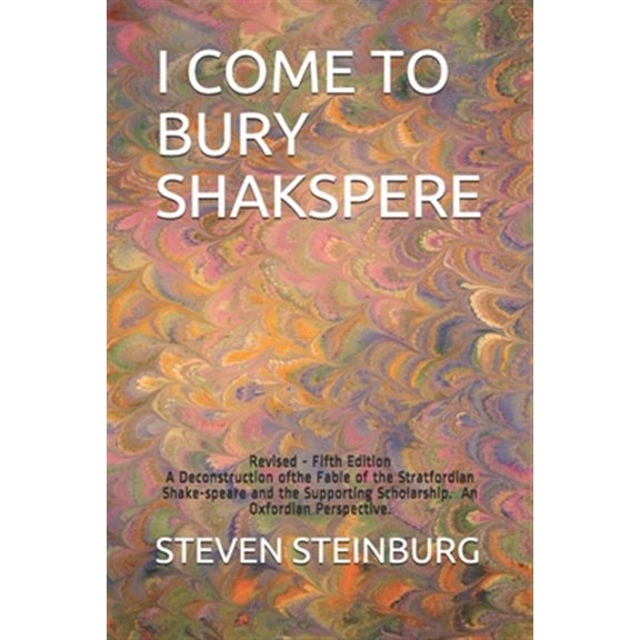 Pre-Owned I Come to Bury Shakspere
