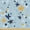 Indigo Marigold Pale Blue, variant on Ambesonne Nautical Fabric by the Yard Upholstery, Water Drop Wave Pattern, 1 Yard, Dark Petrol Blue and Teal