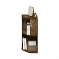thumbnail image 6 of Furinno Econ 2-Tier Freestanding Corner Shelf Bookcase, Bookshelf, Amber Pine, 6 of 6