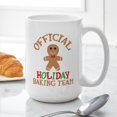 thumbnail image 6 of CafePress - Official Holiday Baking Team Large Mug - 15 oz Ceramic Large White Novelty Mug, 6 of 6