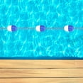 thumbnail image 3 of Safety Float Lines - 5m Pool Safety Separation Rope Floating Rope Lane Line Pool Equipment, 3 of 5