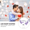 thumbnail image 3 of 1 juego de 20 luces en forma de corazón, cadena de luces LED para decoración de dormitorio (sin batería), 3 of 5