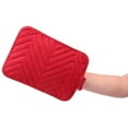 thumbnail image 3 of Pot Holders and Oven Mitts 7" X 9" Heat Resistant Cotton Pocket Pot holder Set Feature of Non Slip Kitchen Hot Pad Oven Mitts, 3-pack, Red, 3 of 14